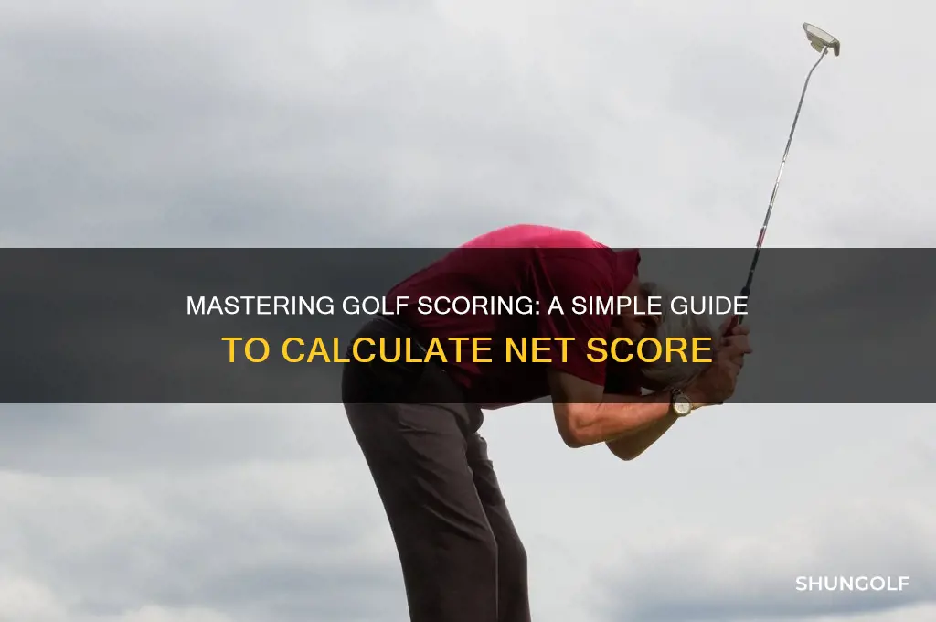 how to calculate net score in golf