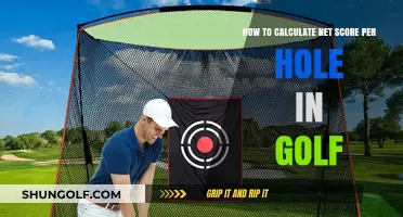 Mastering Golf: Calculating Your Net Score Per Hole Simplified