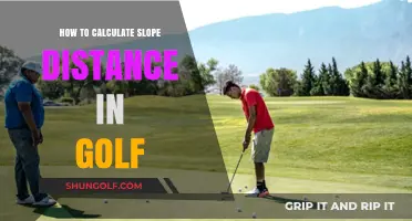 Mastering Golf Slope Distance Calculation: A Comprehensive Guide