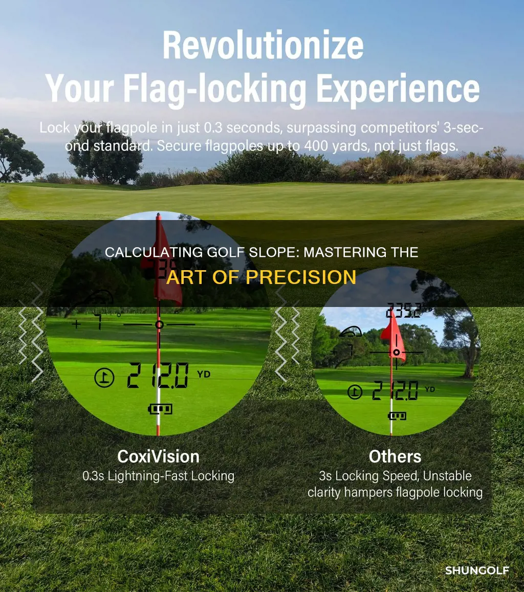 how to calculate slope golf