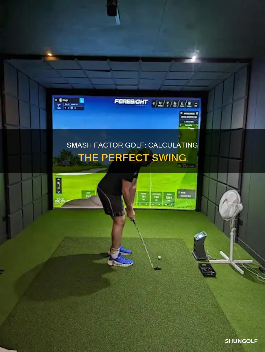 how to calculate smash factor golf