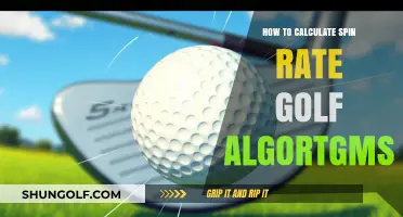 Mastering Golf Spin Rate: Calculation Algorithms Explained