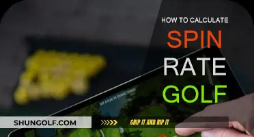 Spin Rate Golf: Mastering the Art of Backspin