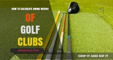 Mastering Golf Club Swing Weight: Calculation Guide for Optimal Performance
