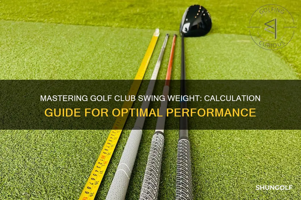 how to calculate swing weight of golf clubs