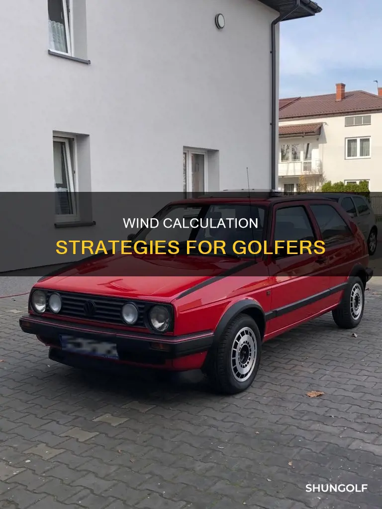 how to calculate wind in golf