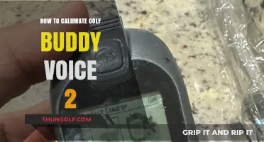 Master Your Golf Buddy Voice 2: Easy Calibration Steps Guide