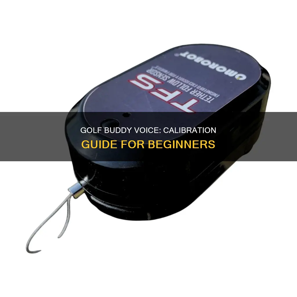 how to calibrate golf buddy voice
