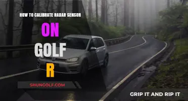 Calibrating Your Golf R's Radar Sensor: A Step-by-Step Guide
