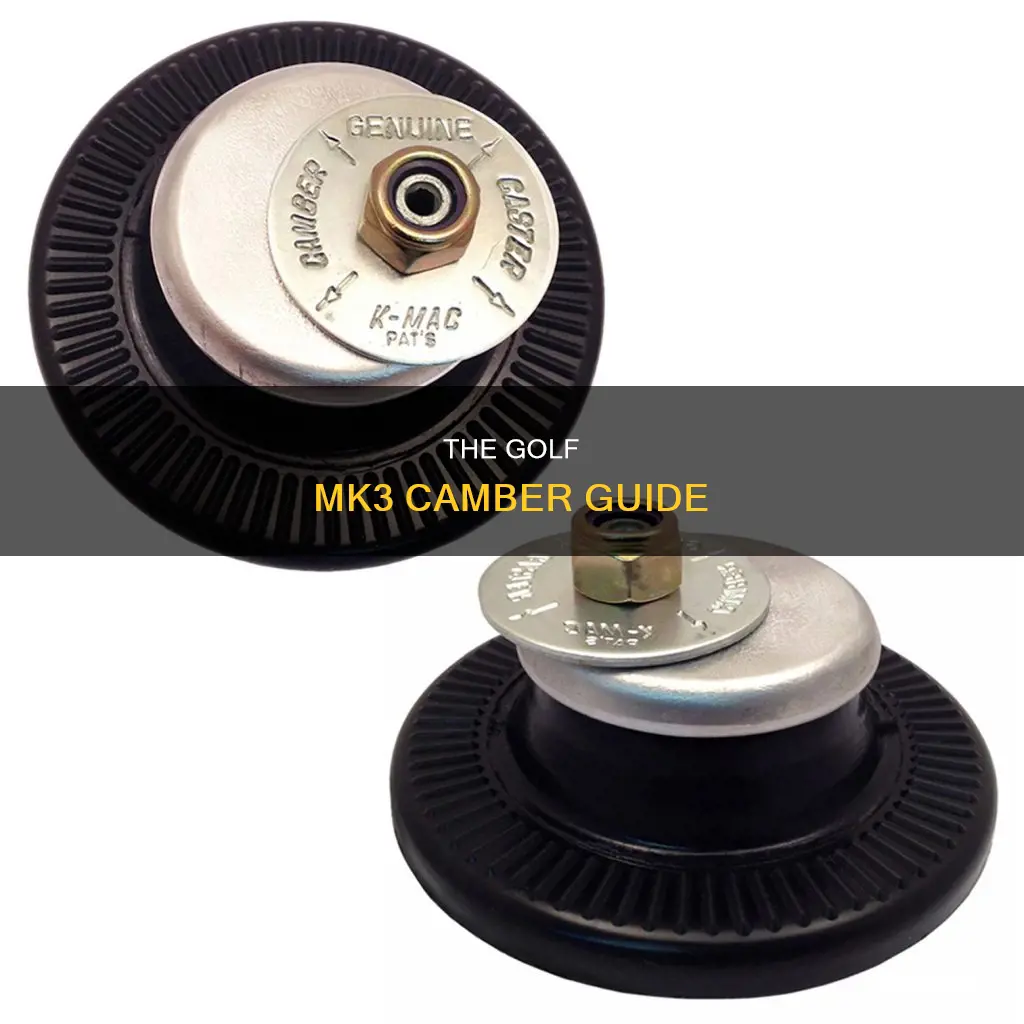 how to camber mk3 golf
