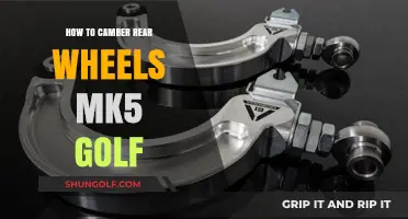 Cambering Rear Wheels on Your MK5 Golf: A Step-by-Step Guide