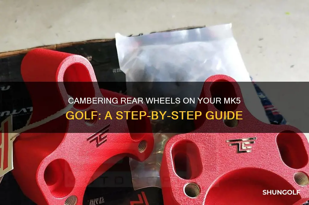 how to camber rear wheels mk5 golf