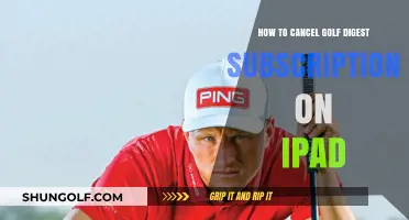 Cancel Golf Digest Subscription on iPad: Easy Step-by-Step Guide