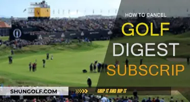 Canceling Golf Digest: A Step-by-Step Guide to Unsubscribing