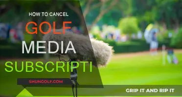 Canceling Golf Media: A Step-by-Step Guide to Unsubscribing