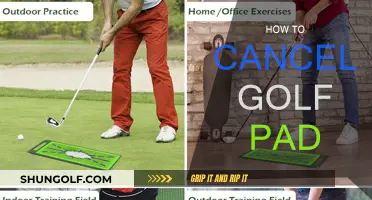 Canceling Golf Pad: A Simple Guide to Unsubscribing