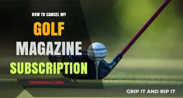 Cancel Golf Magazine Subscription: Easy Steps to End Your Membership