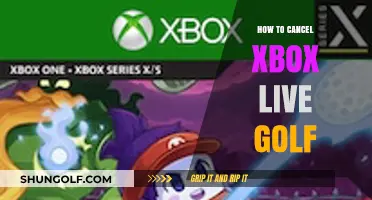 Canceling Xbox Live Golf: A Step-by-Step Guide for Gamers