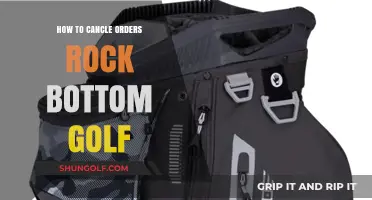 Canceling Rock Bottom Golf Orders: A Step-by-Step Guide for Easy Refunds