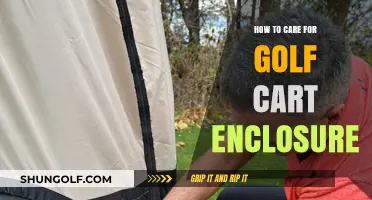 Essential Tips for Maintaining Your Golf Cart Enclosure Effectively