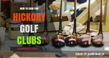 Essential Tips for Maintaining and Preserving Hickory Golf Clubs