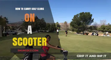 Scooter Golfing: Tips for Carrying Your Clubs with Ease