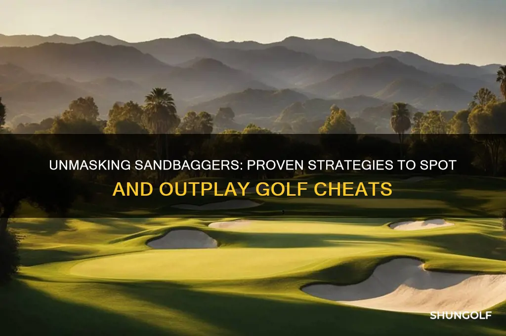 how to catch a sandbagger golf digest