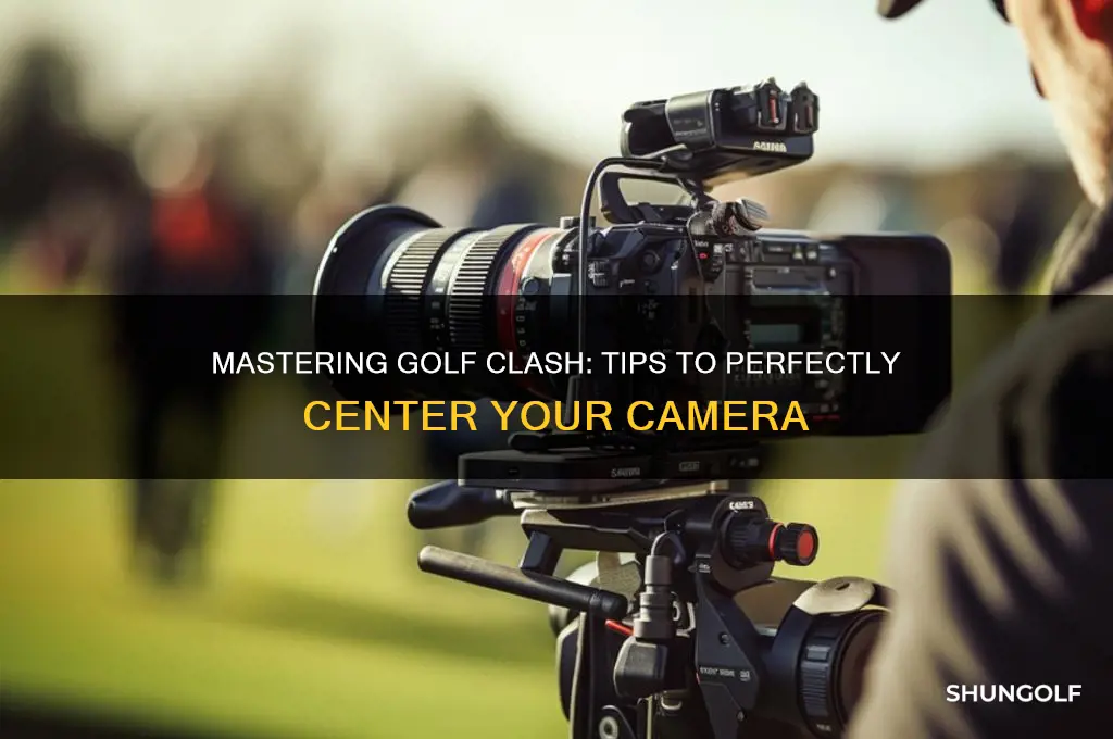 how to center the camera in golf clash