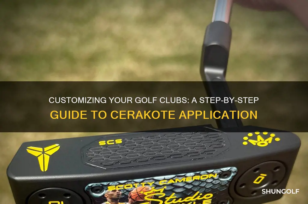 how to cerakote golf clubs
