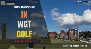 Mastering Stance Adjustments in WGT Golf for Better Swing Control