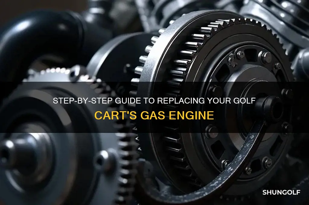how to chanfe golf cart gas engine