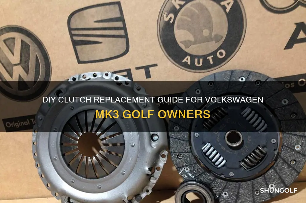 how to change a clutch on a mk3 golf