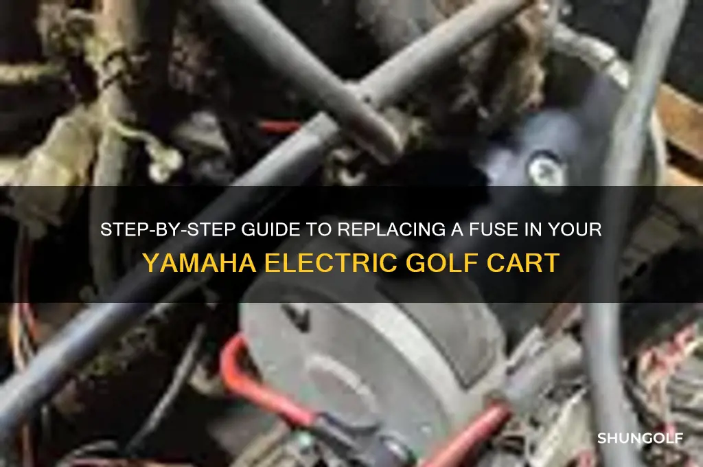how to change a fuse yamaha electric golf cart