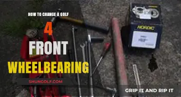 Step-by-Step Guide: Replacing a Golf 4 Front Wheel Bearing Easily