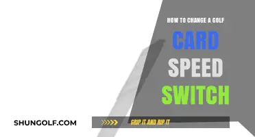 Quick Guide: Changing Your Golf Cart's Speed Switch Easily