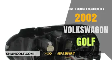 DIY Guide: Replacing a Headlight in Your 2002 Volkswagen Golf