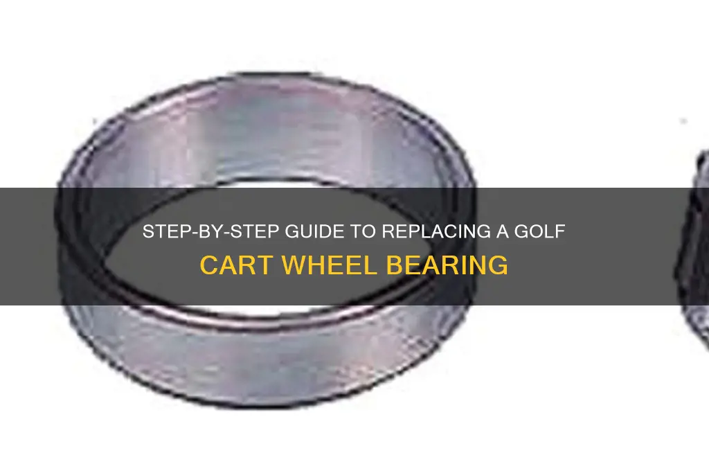 how to change a wheel bearing on a golf cart