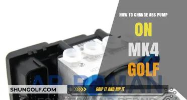 Step-by-Step Guide to Replacing the ABS Pump on a Mk4 Golf