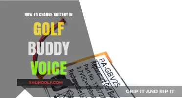 Easy Steps to Replace Your Golf Buddy Voice Battery