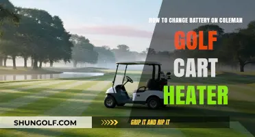 Easy Steps to Replace Your Coleman Golf Cart Heater Battery