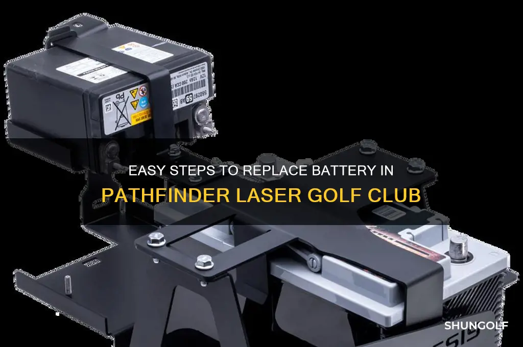 how to change battery pathfinder laser golf club