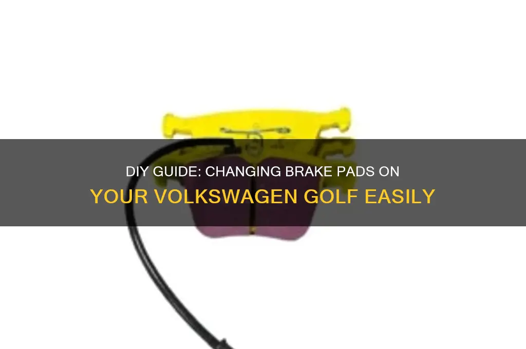 how to change brake pads on volkswagen golf