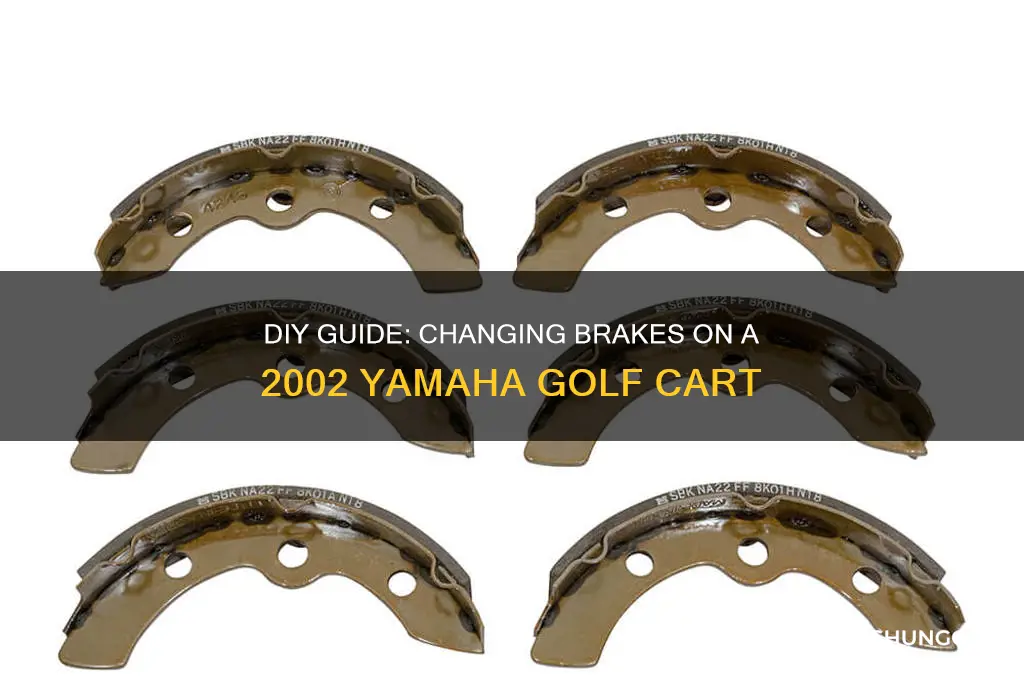 how to change brakes on 2002 yamaha golf cart