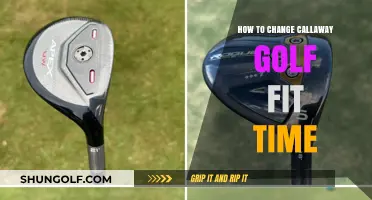 Mastering Callaway Golf Fit Adjustments: Quick Time-Saving Tips