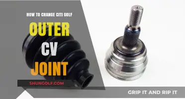 Step-by-Step Guide to Replacing Your Citi Golf Outer CV Joint