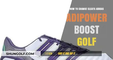 Step-by-Step Guide: Changing Cleats on Adidas Adipower Boost Golf Shoes