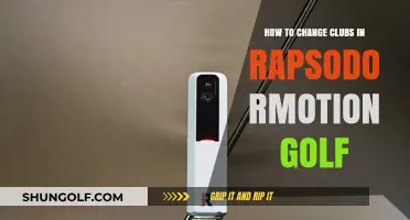 Mastering Club Swaps: A Guide to Changing Clubs in Rapsodo R-Motion Golf