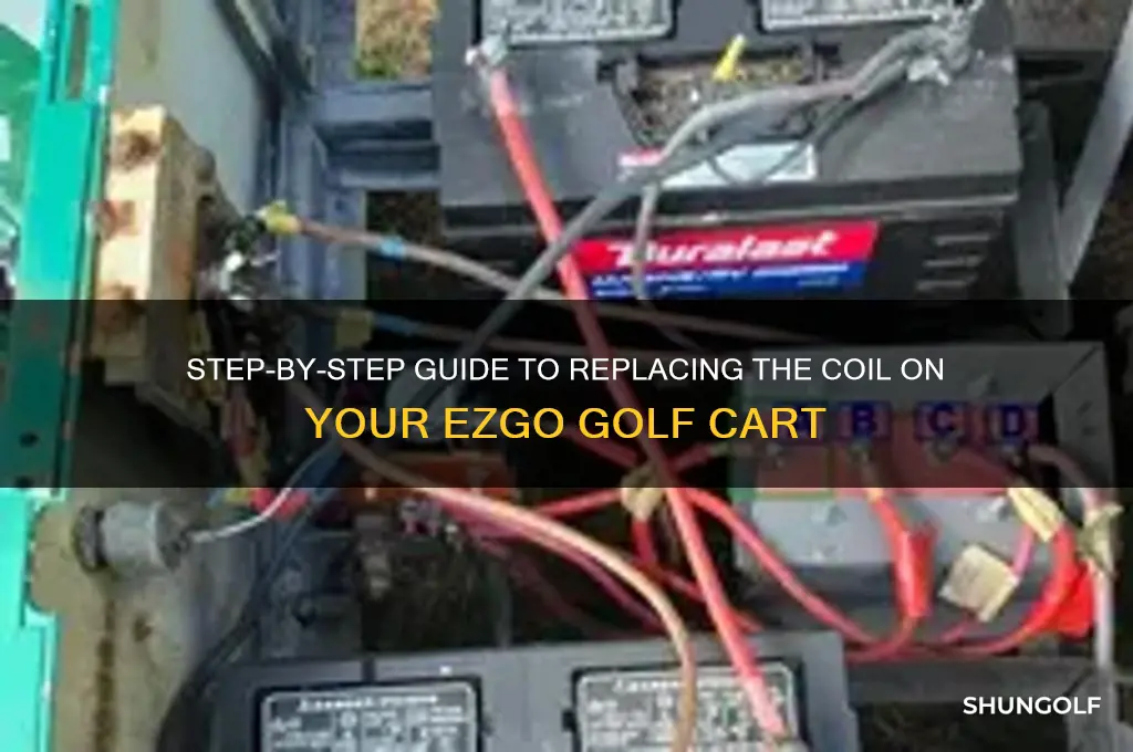 how to change coil on ezgo golf cart
