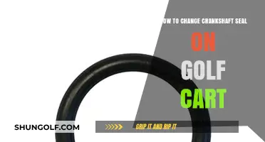 Step-by-Step Guide to Replacing Your Golf Cart's Crankshaft Seal