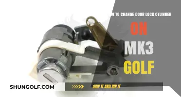DIY Guide: Replacing the Door Lock Cylinder on a Mk3 Golf